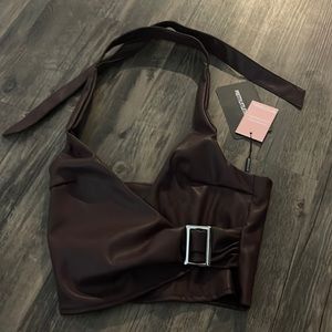 Leather halter